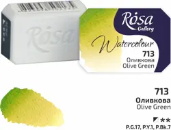 Akvarelové barvy Rosa 2,5ml 713 olive green